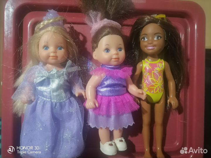 Лот кукол Simba и Mattel