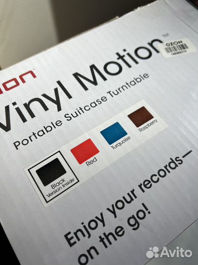 Виниловый проигрыватель Ion Vinyl Motion новый