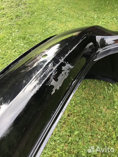 Задний бампер VW Polo рестайлинг