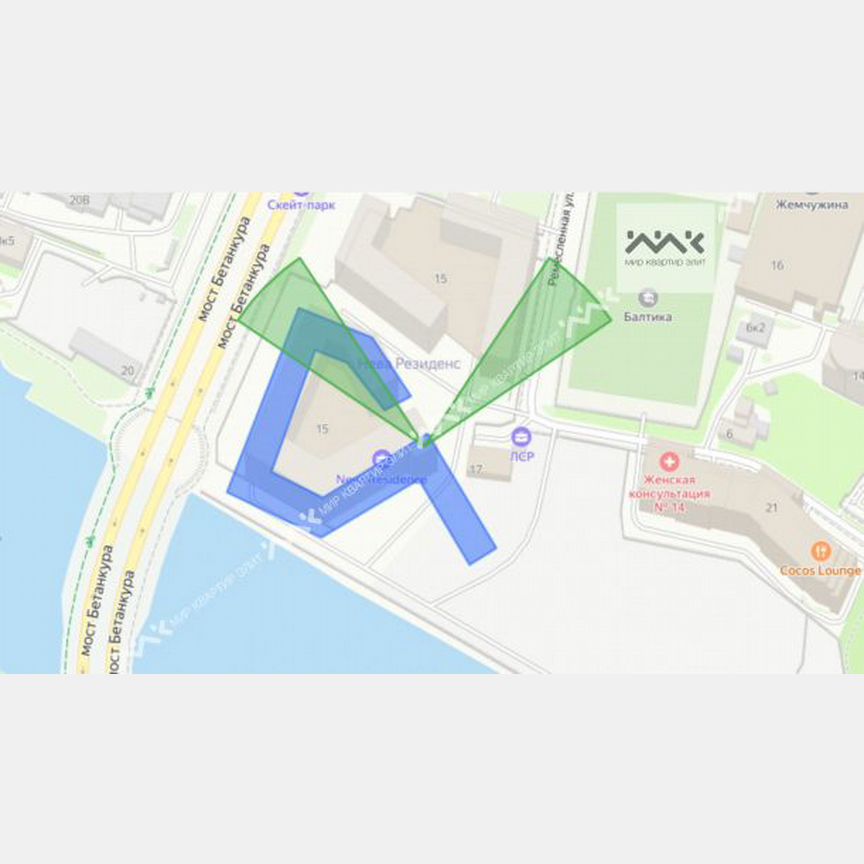2-к. квартира, 51,3 м², 5/8 эт.