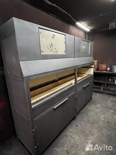 Мангал с гидрофильтром 240 см