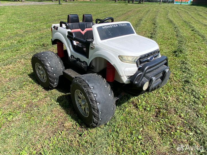 Детский электромобиль большой двухместный