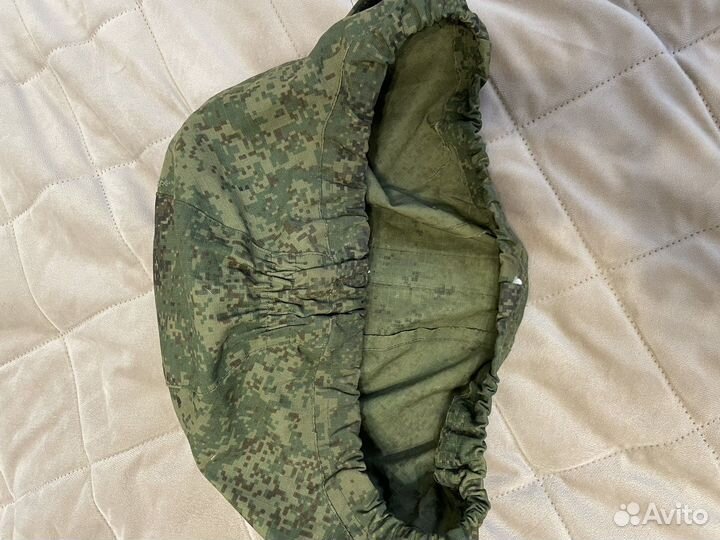 Чехол на шлем зеленая цифра