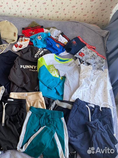 Вещи пакетом на мальчика