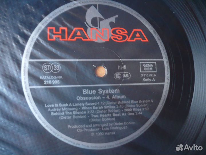 C.C. Catch. Blue System. LP