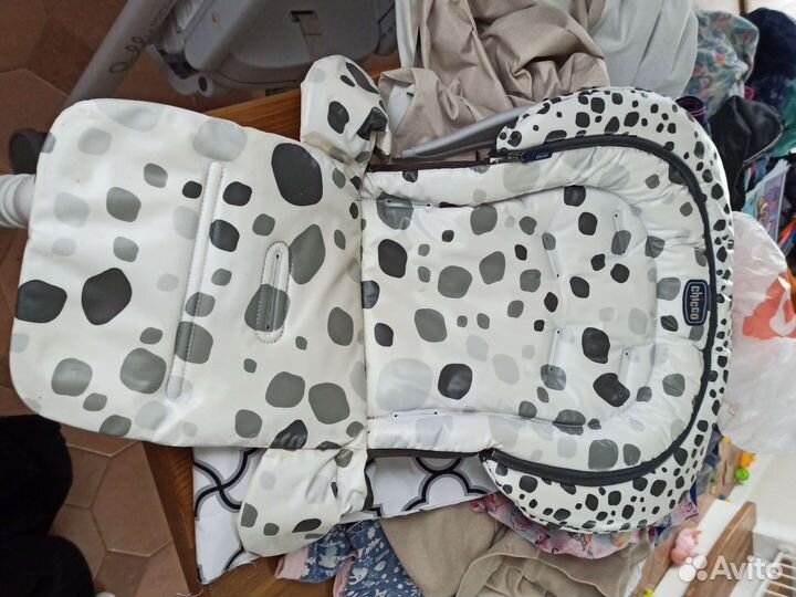 Стульчик для кормления chicco polly progress 5