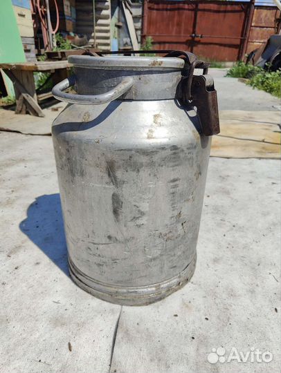 Фляга алюминиевая бу 40л