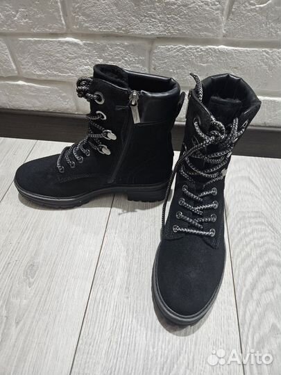 Ботинки натуральная кожа,Tamaris