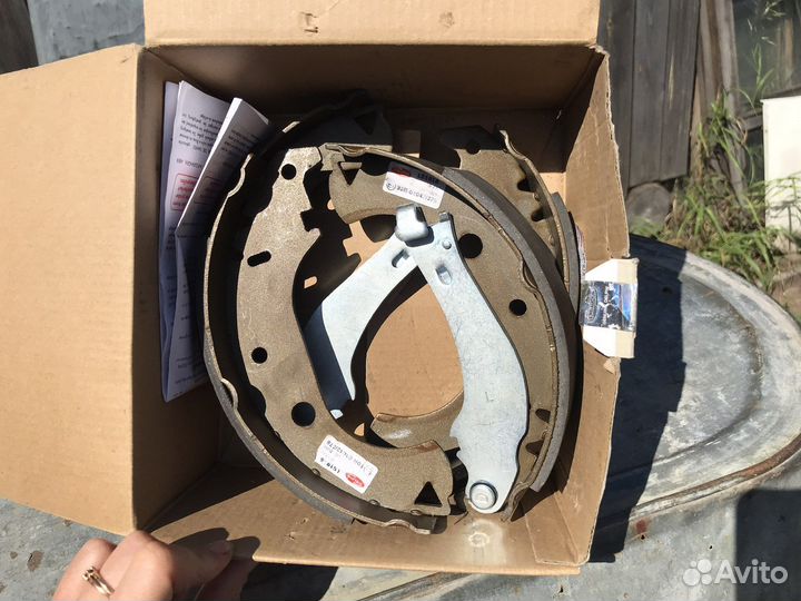 Задние тормозные колодки для а/м Фиат Альбеа