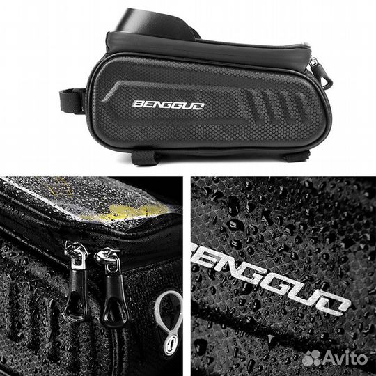 Аа45.Сумка велосипедная водонепроницаемая