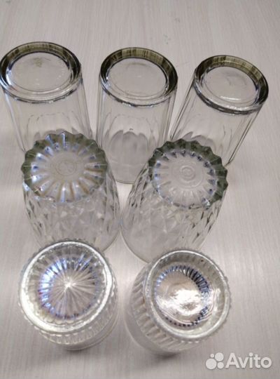 Граненые стаканы и стопки