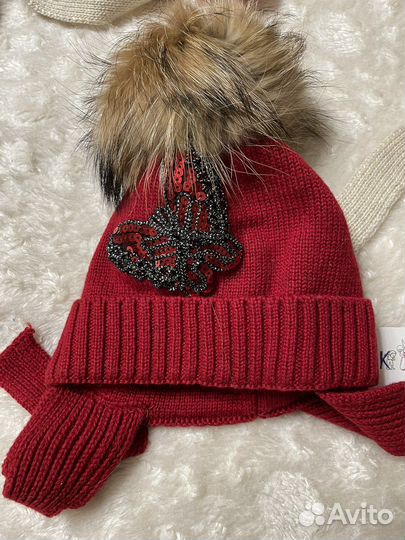 Шапки шерсть/кашемир 50-52см