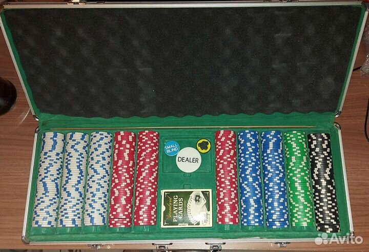 Покерный набор на 500 фишек