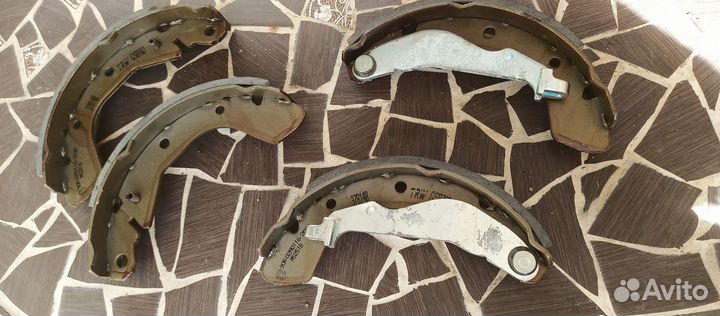 Тормозные колодки задние chevrolet Aveo