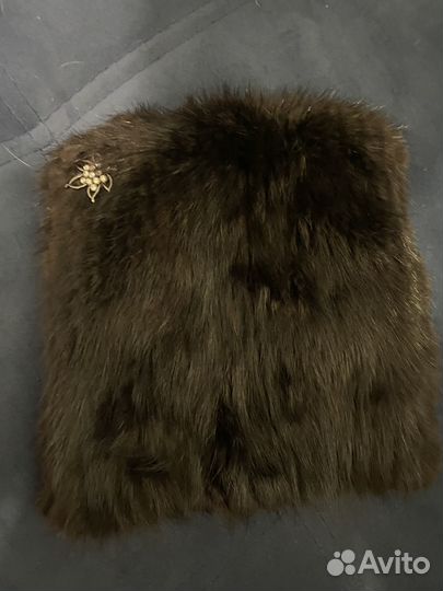Шапка норковая женская