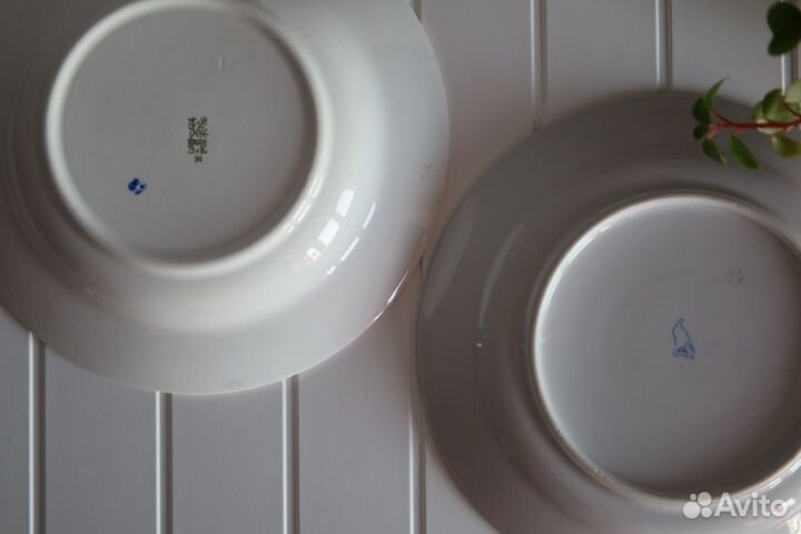 Тарелки винтажные, СССР