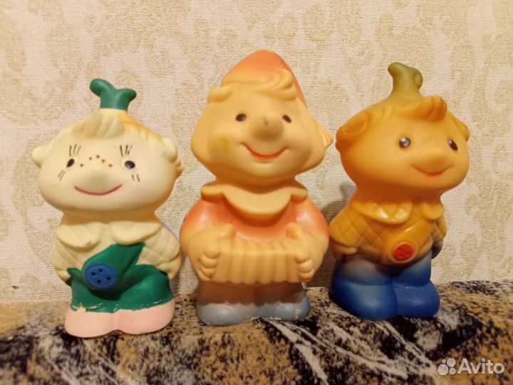 Резиновые игрушки СССР