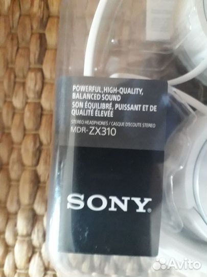 Наушники sony mdr-zx310. новые