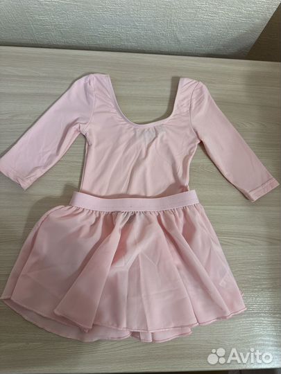 Боди и юбка для гимнастики