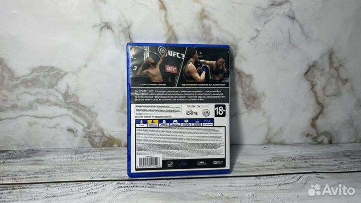Игра для приставки ps4 ufc 3 оригинал