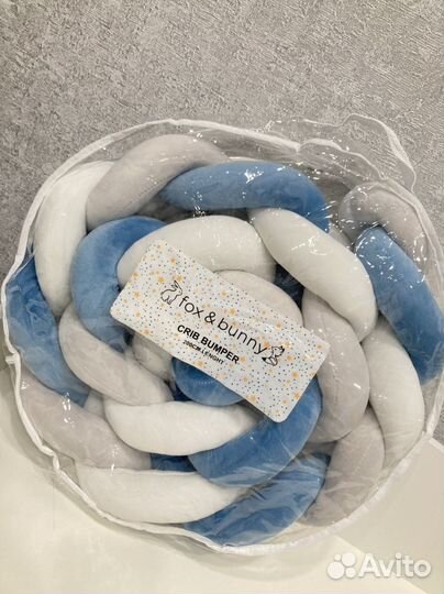 Детский бардюр в кроватку коса