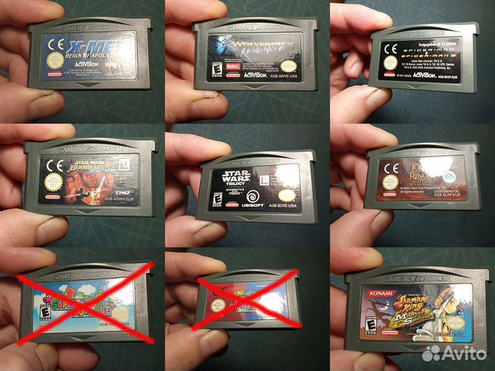 Картриджи для Game Boy (оригинал)