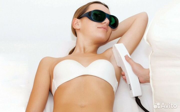 Кабинет лазерной эпиляции с оборудованием