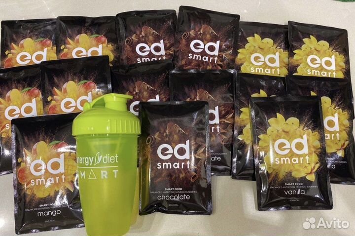 Energy Diet миксы + шейкер в подарок