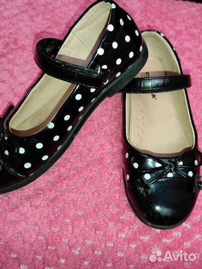 Туфли для девочки 28