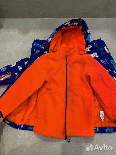 Куртка 3 в 1 с флиской