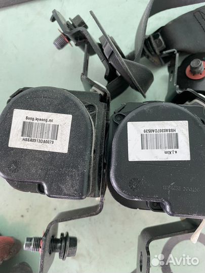 Пара задних ремней hyundai ix35