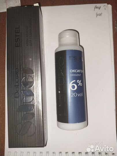 Краска для волос estel deluxe silver 7.43