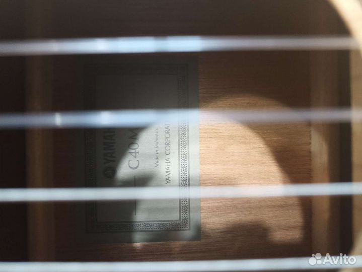 Гитара классическая yamaha c40