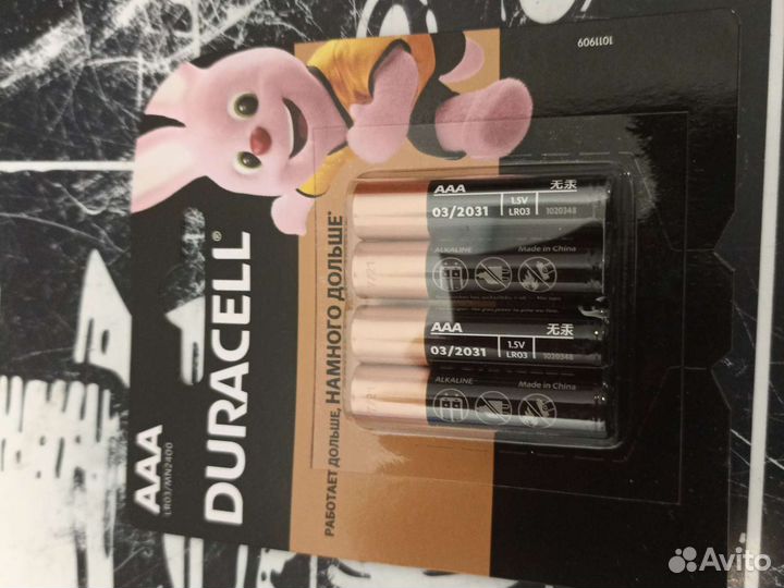 Батарейки мизинчиковые