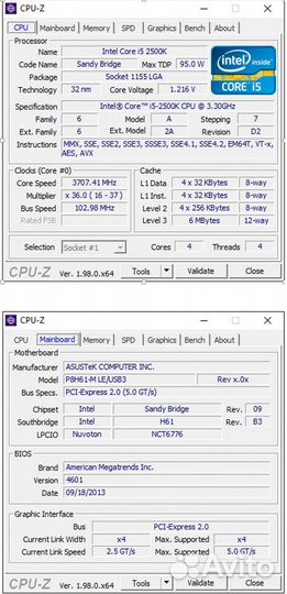 I5 2400K (комплект+16Гб+кулер+wifi)