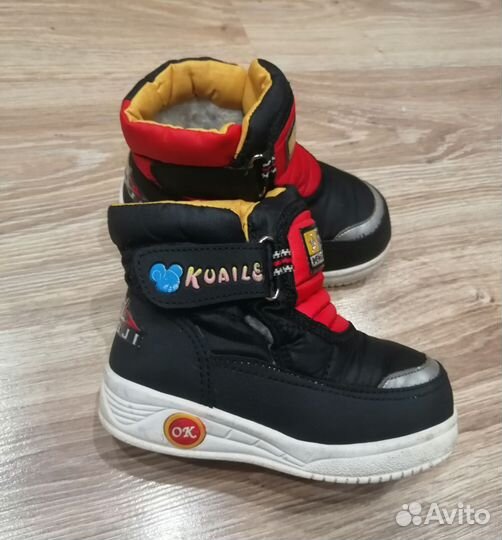 Полусапожки детские (дутики) размер 17