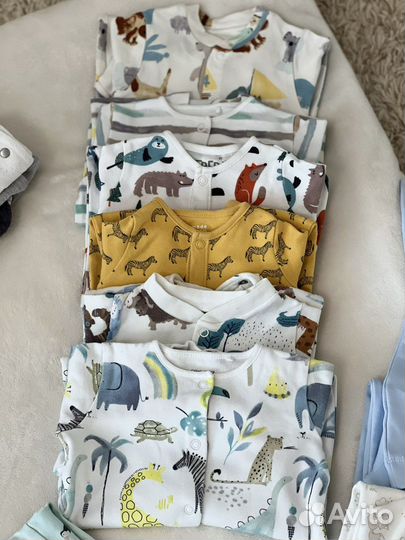 Одежда на мальчика 3-6 мес