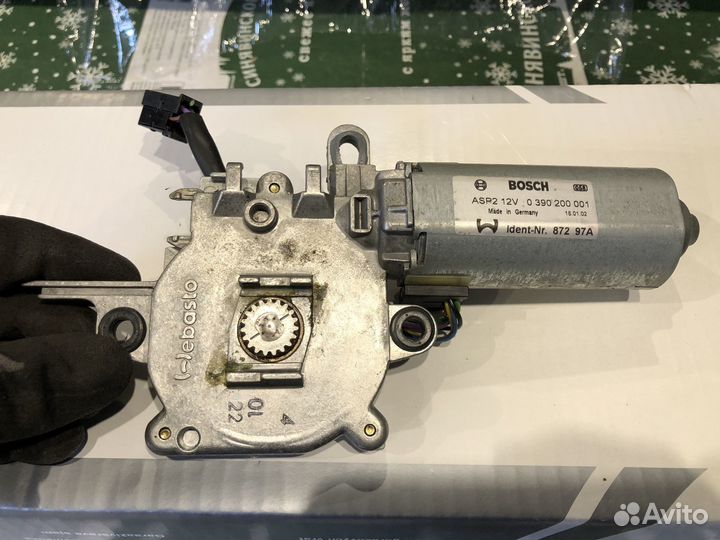 Моторчик люка на Mercedes W210