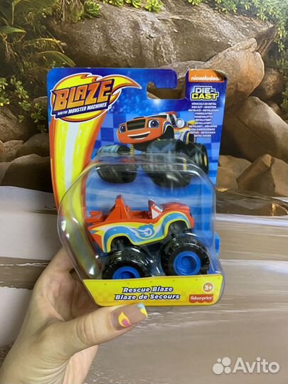 Новая машинка Blaze Вспыш спасатель (оригинал)
