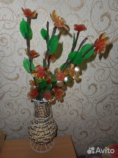 Цветы ночник декоративный