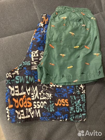 Шорты плавательные 2 шт для мальчика 152-164