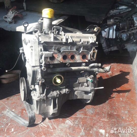 Контрактный двигатель Рено Логан1.4и1.6. 8кл