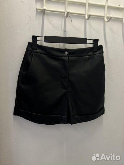 Шорты из эко кожи befree