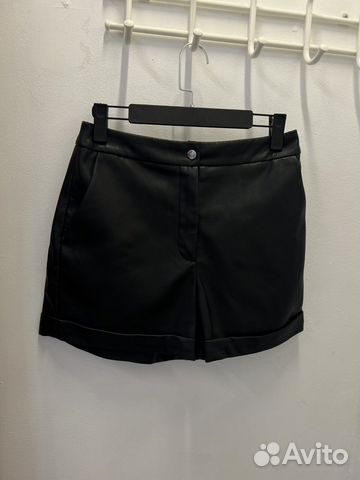 Шорты из эко кожи befree