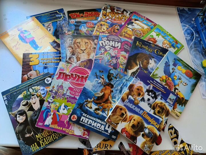 Dvd диски мультфильмы