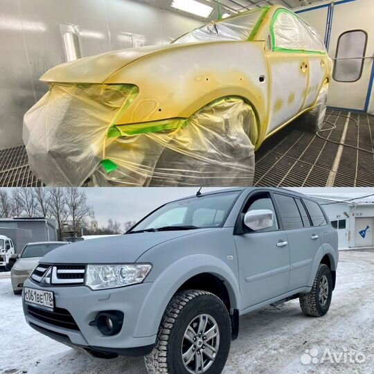 Покраска авто раптором raptor U-POL