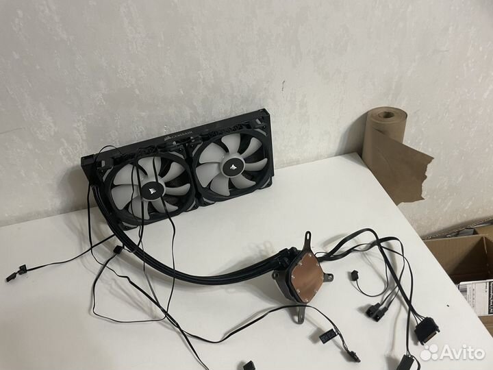 Водяное охлаждение corsair h115i rgb platinum 280