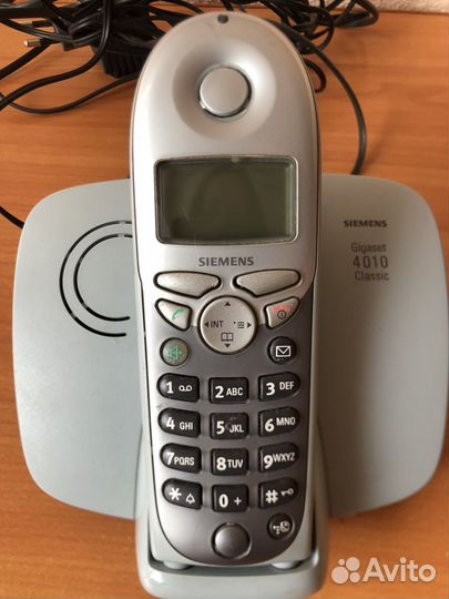 Телефон стационарный Сименс Siemens серый