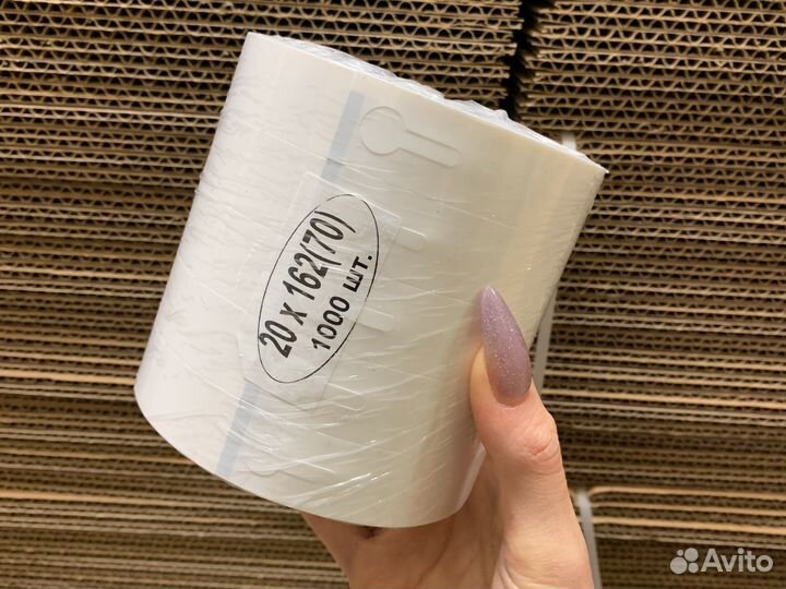 Садовая бирка петелька с черной меткой