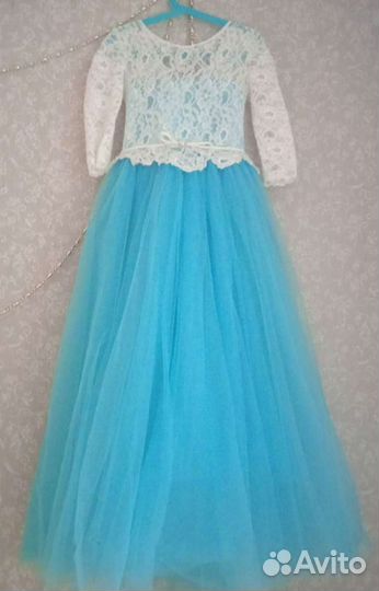 Платье праздничное для девочки 122 128